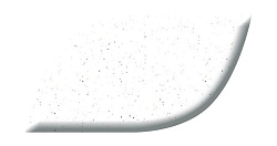 MAXSTONE Мойка глянцевая MS-10 (белый снег) 505*460*215